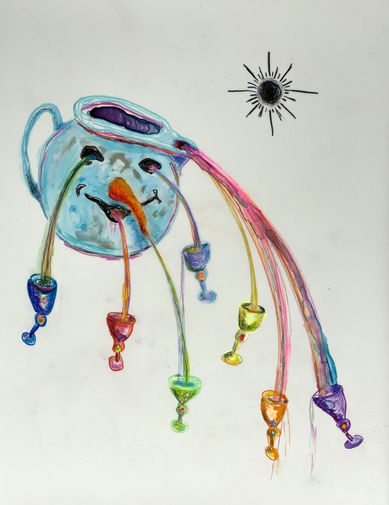 Water Lilies Bruce Conkle Kool Aid