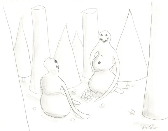 Disposable Forest sketch