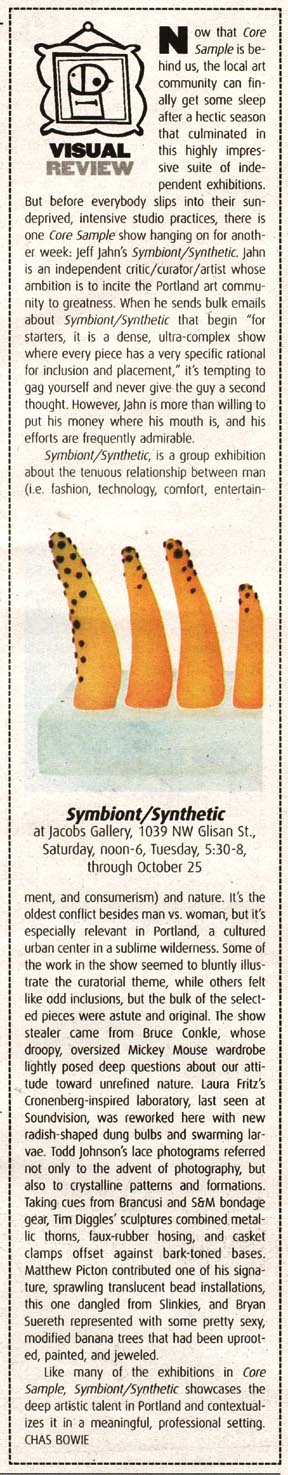 Symbiont/Synthetic review